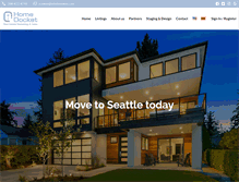 Tablet Screenshot of homedocket.com